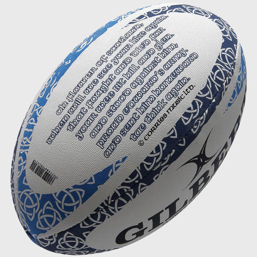 Gilbert Flower of Scotland Supporters Rugby Ball - Rugbystuff.com