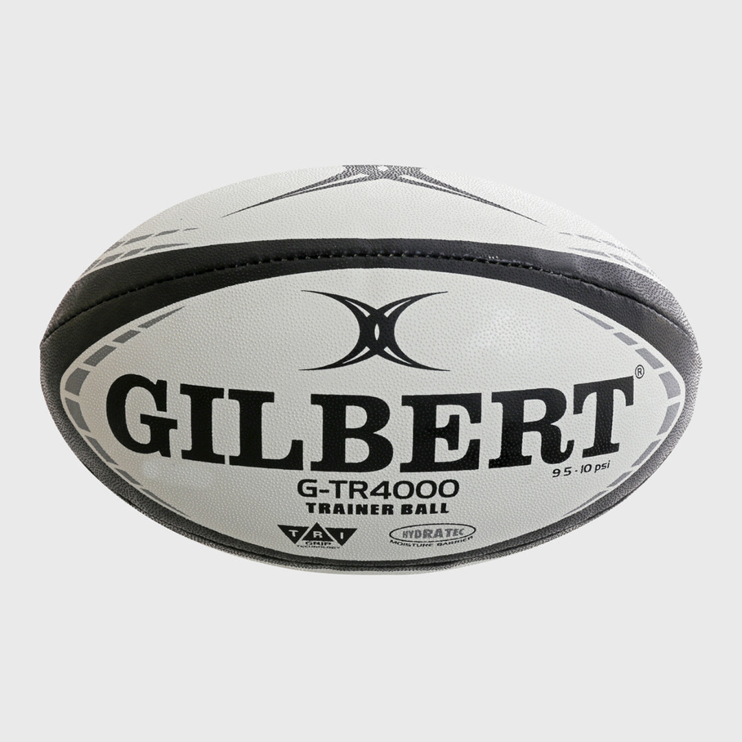 Gilbert G-TR4000 Training Rugby Ball Black Size 3 - Rugbystuff.com