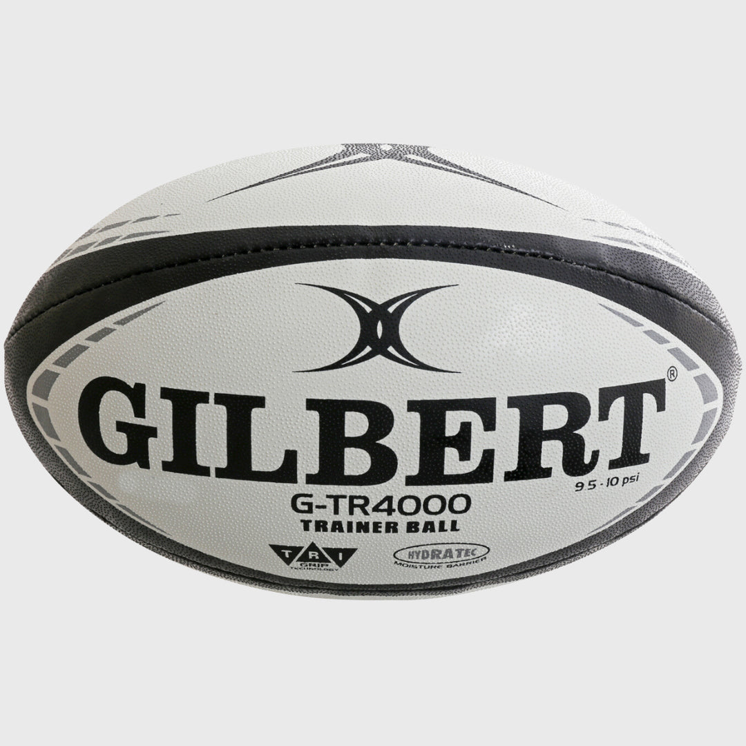 Gilbert G-TR4000 Training Rugby Ball Black Size 5 - Rugbystuff.com