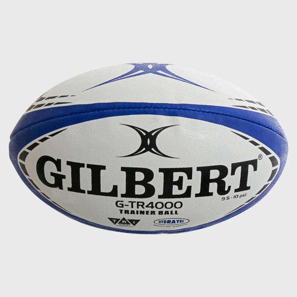 Gilbert G-TR4000 Training Rugby Ball Navy Blue Size 4 - Rugbystuff.com