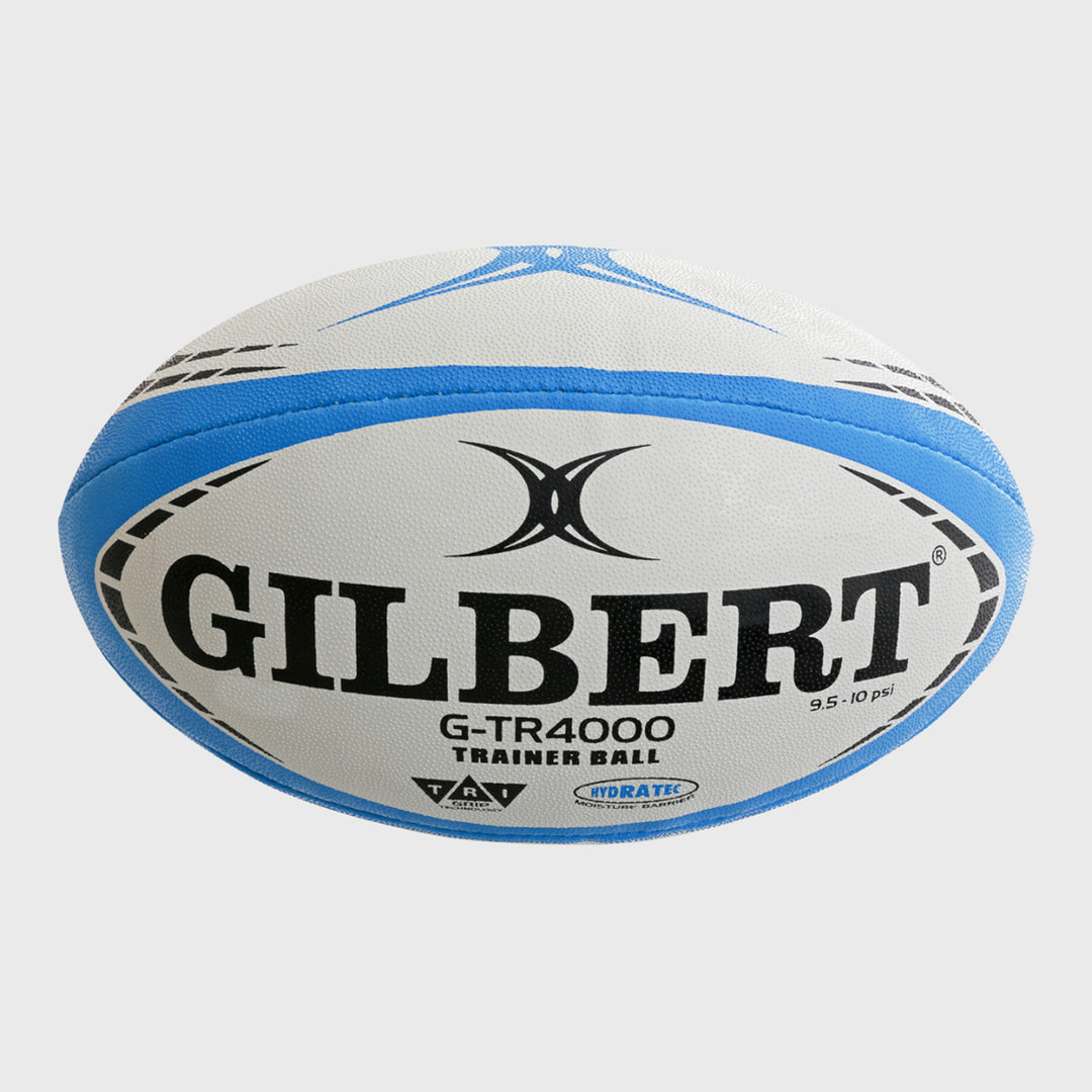Gilbert G-TR4000 Training Rugby Ball Sky Blue Size 3 - Rugbystuff.com