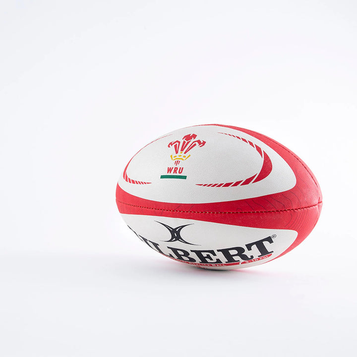 Gilbert Wales Replica Midi Rugby Ball - Rugbystuff.com