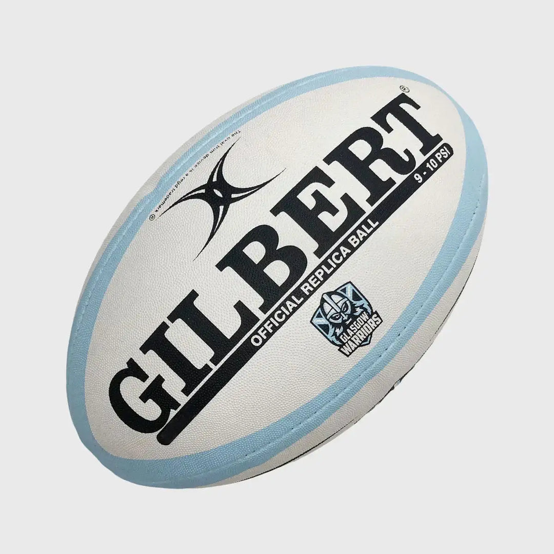 Gilbert Rugby Lettering Gilbert Glasgow Warriors Replica Rugby Ball - Size Midi – Rugbystuff.com