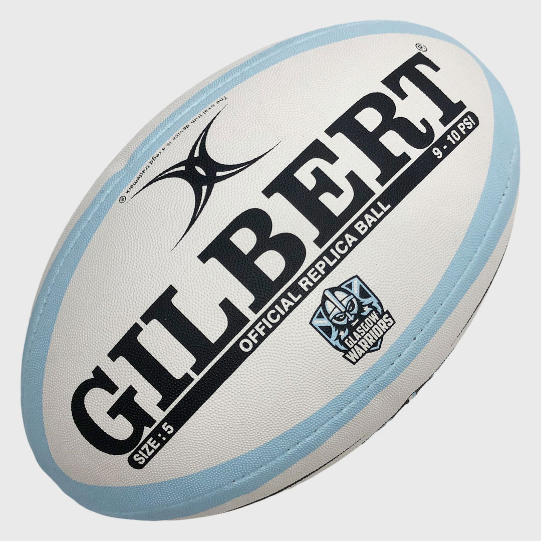 Gilbert Glasgow Warriors Replica Rugby Ball - Rugbystuff.com
