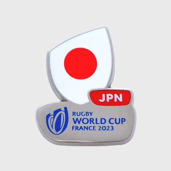 Japan RWC 2023 Flag Pin Badge | Official France 2023 Merchandise