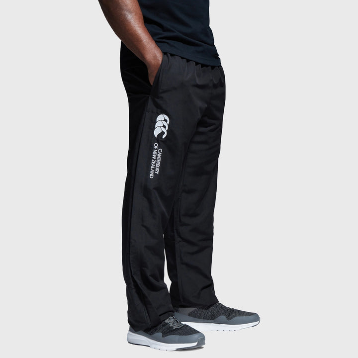 Canterbury Men's Open Hem Stadium Pants Black - Rugbystuff.com