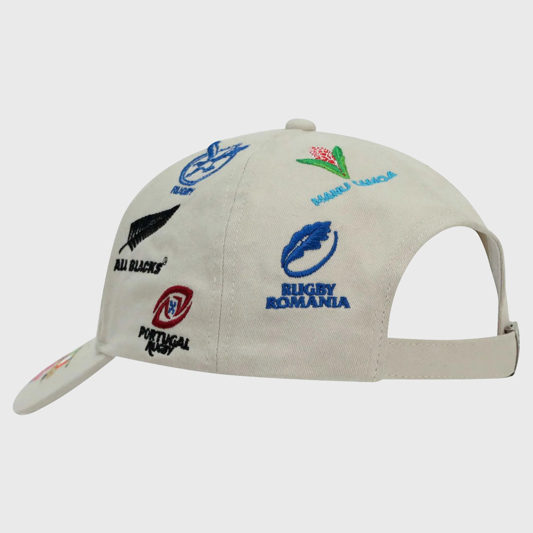 Official Rugby World Cup 2023 20 Unions Cap Grey - Rugbystuff.com