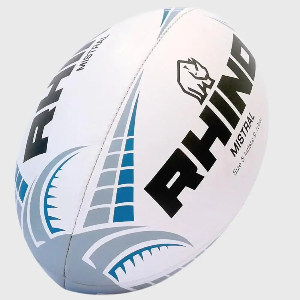Rhino Mistral Grip Developer Training Rugby Ball, view 2