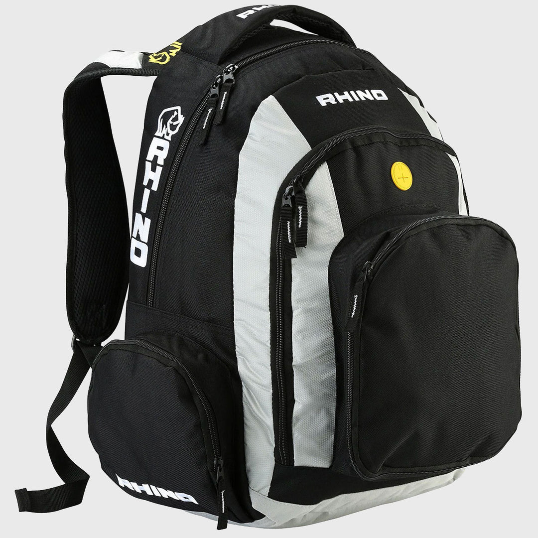 Rhino Gameday Rucksack Black - Rugbystuff.com