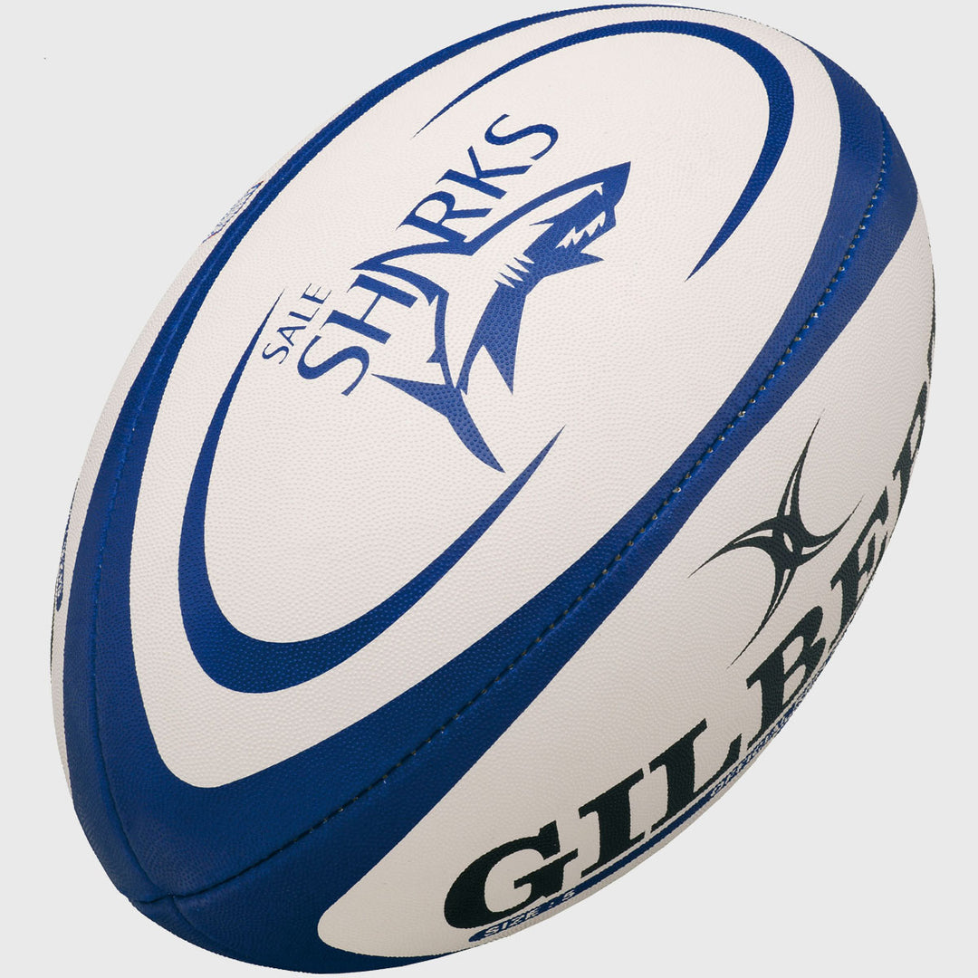 Gilbert Sale Sharks Replica Rugby Ball - Rugbystuff.com