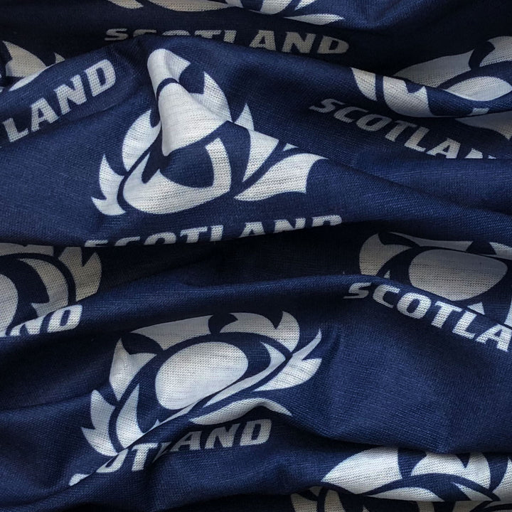 Bawbags Scotland Rugby Multi Sleeve Buff Navy/White - Rugbystuff.com