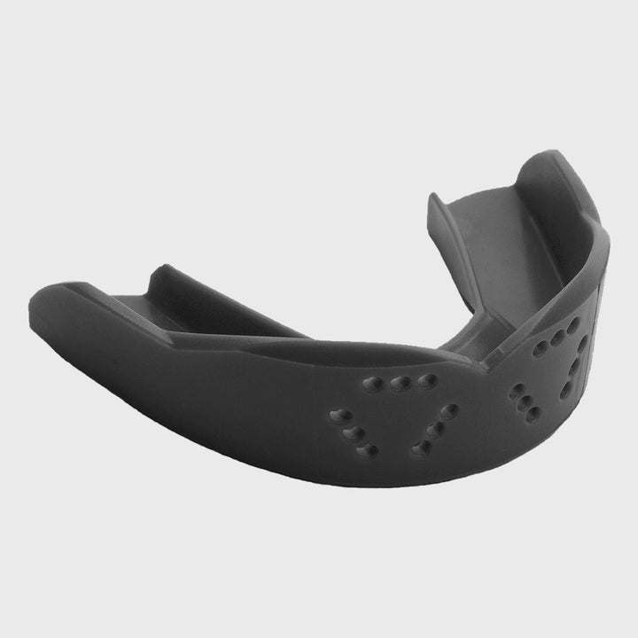 SISU 3D Mouthguard Charcoal Black - Rugbystuff.com