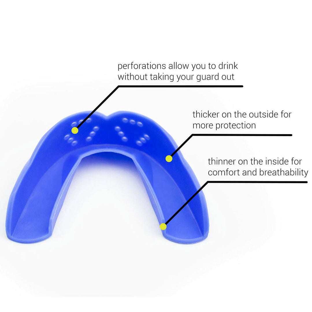 SISU 3D Mouthguard Snow White - Rugbystuff.com