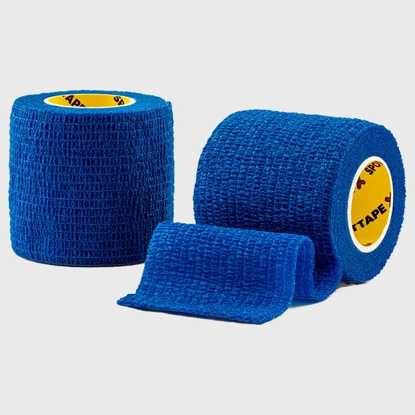 SportTape 5cm x 4.5m Sock Wrap Royal Blue - Rugbystuff.com