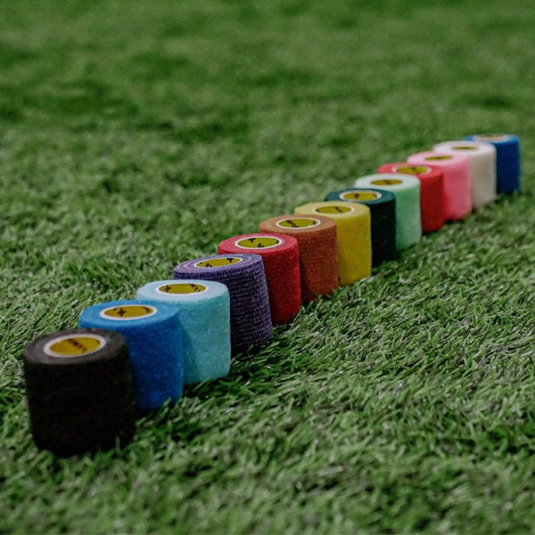 SportTape 5cm x 4.5m Sock Wrap Maroon - Rugbystuff.com