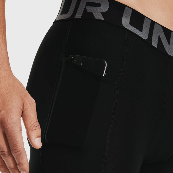 Under Armour Men's HeatGear Compression Shorts Black - Rugbystuff.com