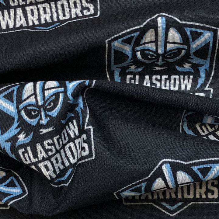 Bawbags Glasgow Warriors Multi Sleeve Buff Black - Rugbystuff.com