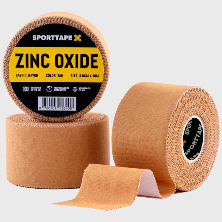 SportTape Zinc Oxide Tape Tan 3.8cm x 10m - Rugbystuff.com