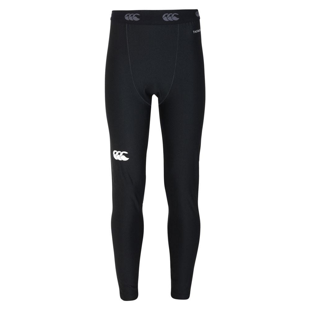 Canterbury Kid's Thermoreg Baselayer Leggings Black - Rugbystuff.com