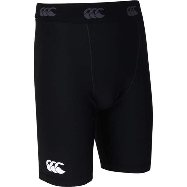 Canterbury Kid's Thermoreg Baselayer Shorts Black - Rugbystuff.com