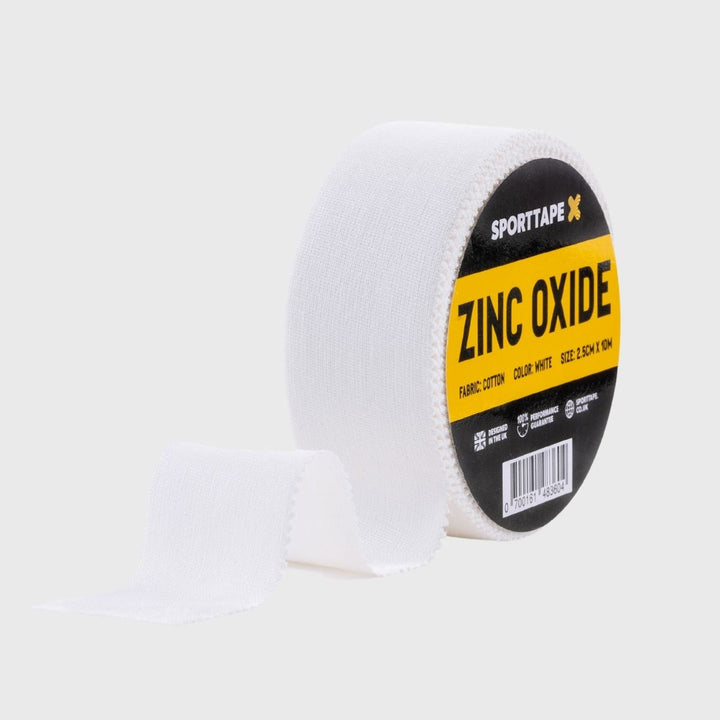 SportTape Zinc Oxide Tape White 2.5cm x 10m - Rugbystuff.com