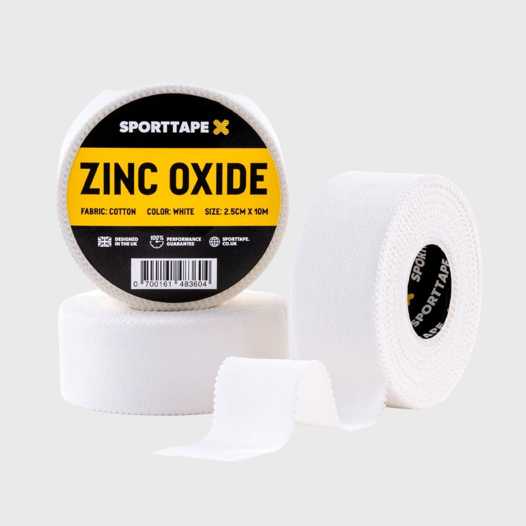SportTape Zinc Oxide Tape White 2.5cm x 10m - Rugbystuff.com
